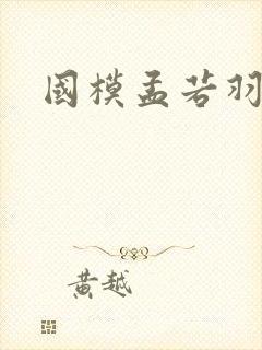 国模孟若羽私拍封面