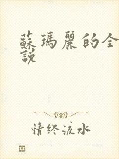 苏玛丽的全部小说