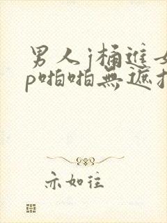 男人j桶进女人p啪啪无遮挡封面