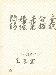 闪婚老公竟是我的亿万总裁