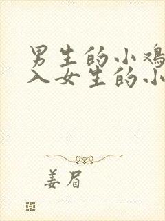 男生的小鸡鸡插入女生的小屁屁