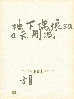 地下偶像sana未删减封面