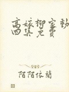 高嫁柳家动画第四集免费