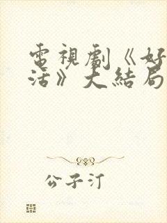 电视剧《好好生活》大结局