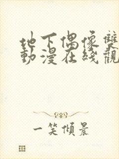 地下偶像双男主动漫在线观看