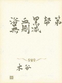 浴血黑帮第4季无删减