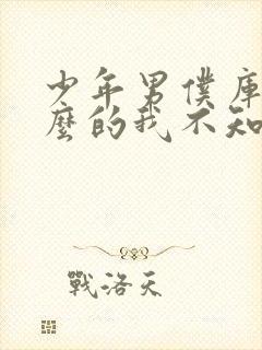 少年男仆库洛什么的我不知道