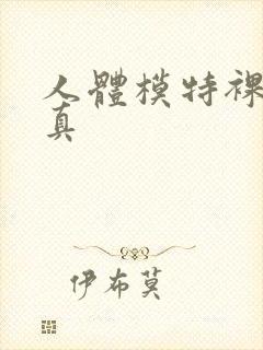 人体模特裸体写真