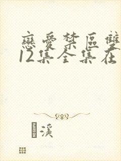 恋爱禁区双男主12集全集在线观看电视剧