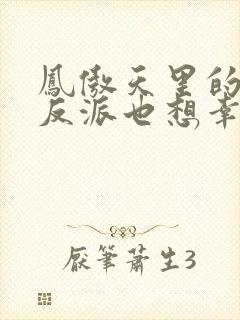 凤傲天里的黄毛反派也想幸福小说