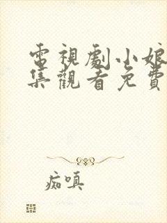 电视剧小娘惹全集观看免费封面