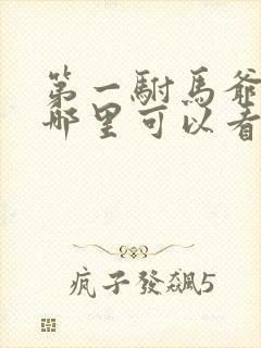 第一驸马爷短剧哪里可以看