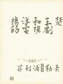 杨洋和王楚然演的电视剧