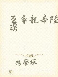 至尊龙帝陆鸣陆瑶