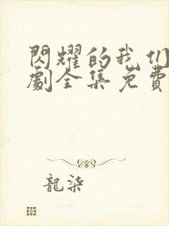 闪耀的我们电视剧全集免费观看