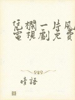 凭栏一片风云起电视剧免费观看全集