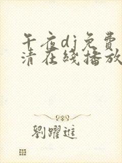 午夜dj免费高清在线播放版