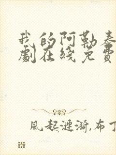 我的阿勒泰电视剧在线免费观看封面