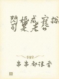 闪婚成宠总裁上司是老公