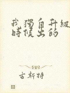 我独自升级什么时候出的