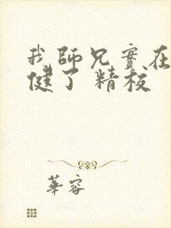 我师兄实在太稳健了 精校封面