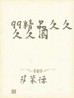 99精品久久久久久国