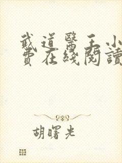 武道医王小说免费在线阅读