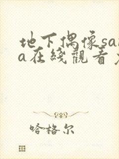 地下偶像sana在线观看免费全集