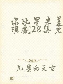 你比星光美丽电视剧28集免费观看