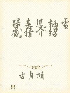 归来凤栖处短剧剧情介绍