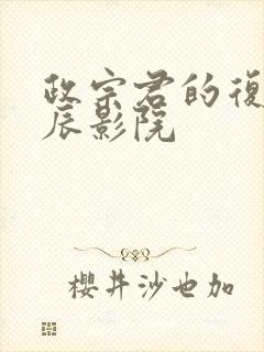 政宗君的复仇星辰影院