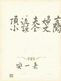 顶流夫妇有点甜小说全文阅读