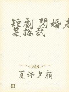 短剧 闪婚老公是总裁