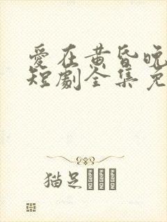 爱在黄昏晚风时短剧全集免费观看