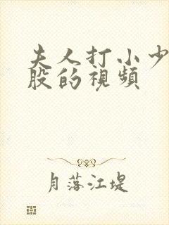 夫人打小少爷屁股的视频