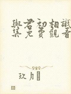 与君初相识31集免费观看