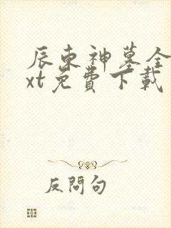 辰东神墓全本txt免费下载