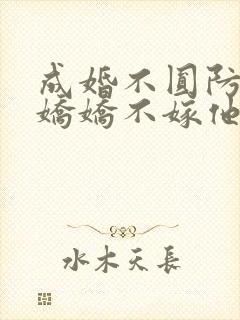 成婚不圆防重生娇娇不嫁他急了免费阅读