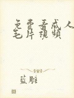 免费看成人女人毛片视频