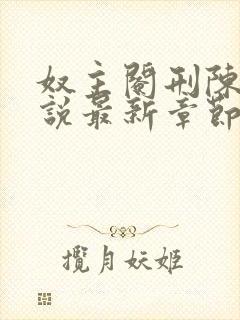 奴主阉刑陈惜小说最新章节更新