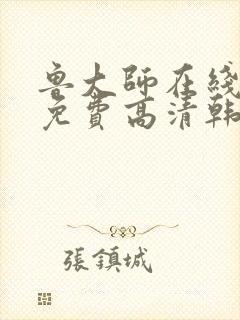 鲁大师在线观看免费高清韩剧