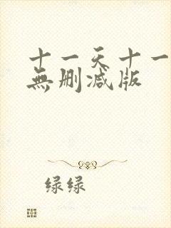 十一天十一夜5无删减版封面