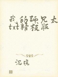 我的师兄太稳健txt精校版