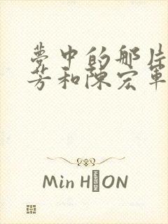 梦中的那片海叶芳和陈宏军结局