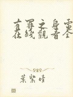 有罪之身电视剧在线观看全集免费