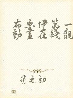 布鲁伊第一季 动画在线观看封面