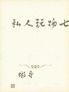 私人玩物七七封面