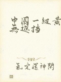 中国一级黄色片无遮挡