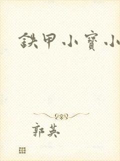 铁甲小宝小百合封面