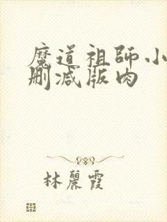 魔道祖师小说未删减版肉